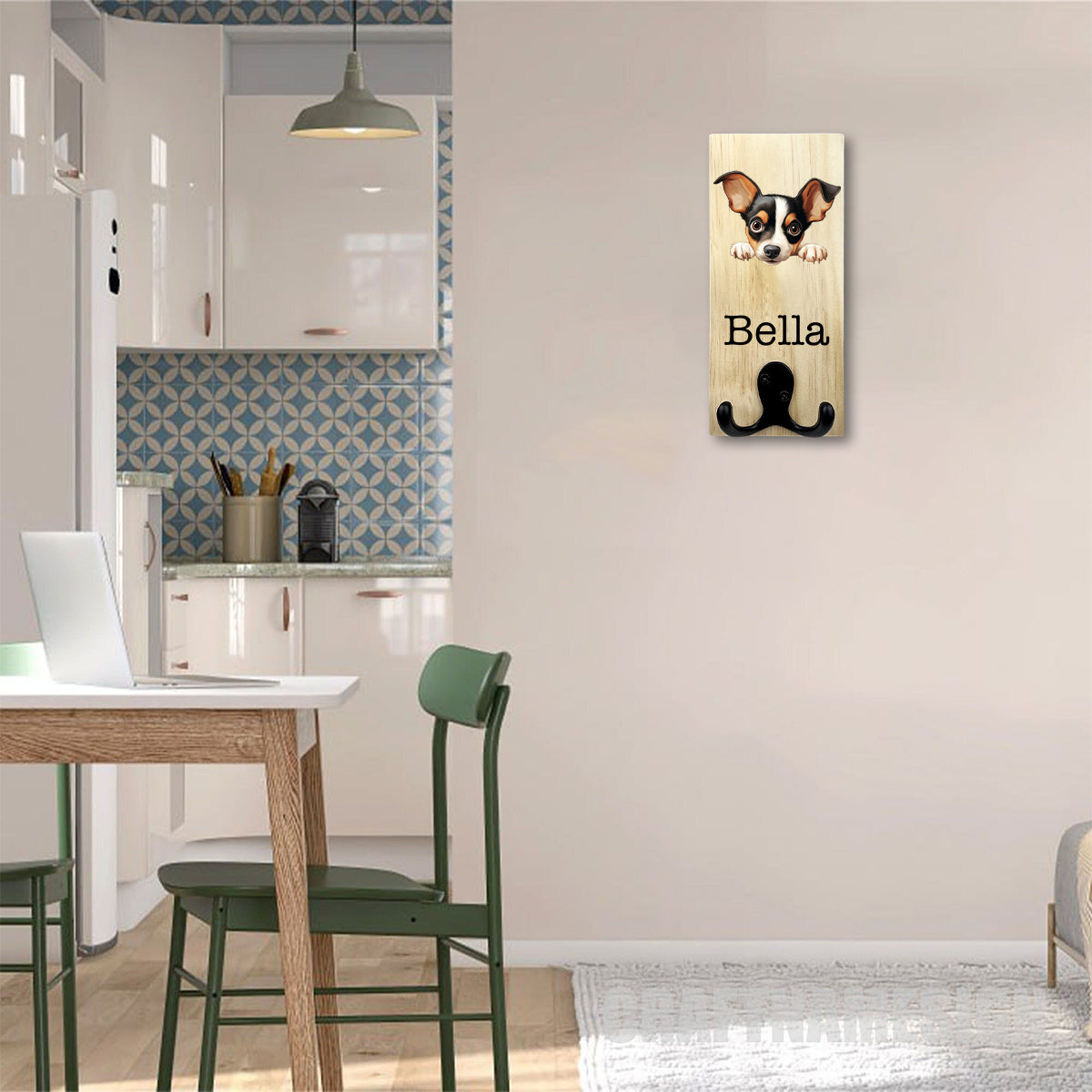 Personalised Dog Lead Hook Hanger, Dog Gift, Pet Presant