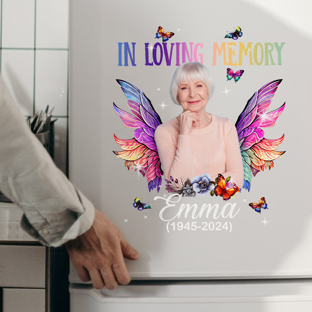 In Loving Memory Personalized Memorial Decal