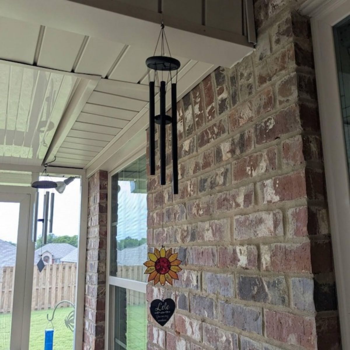 Personalized Nana Sunflower,You are My Sunshine Wind Chime