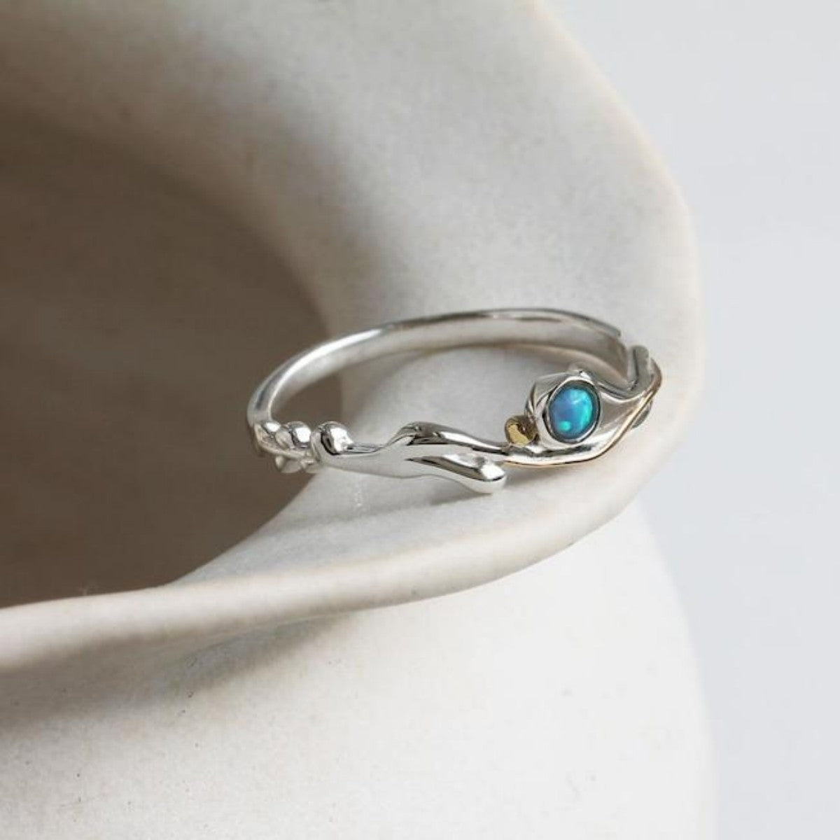 Personalized Birthstone Ring