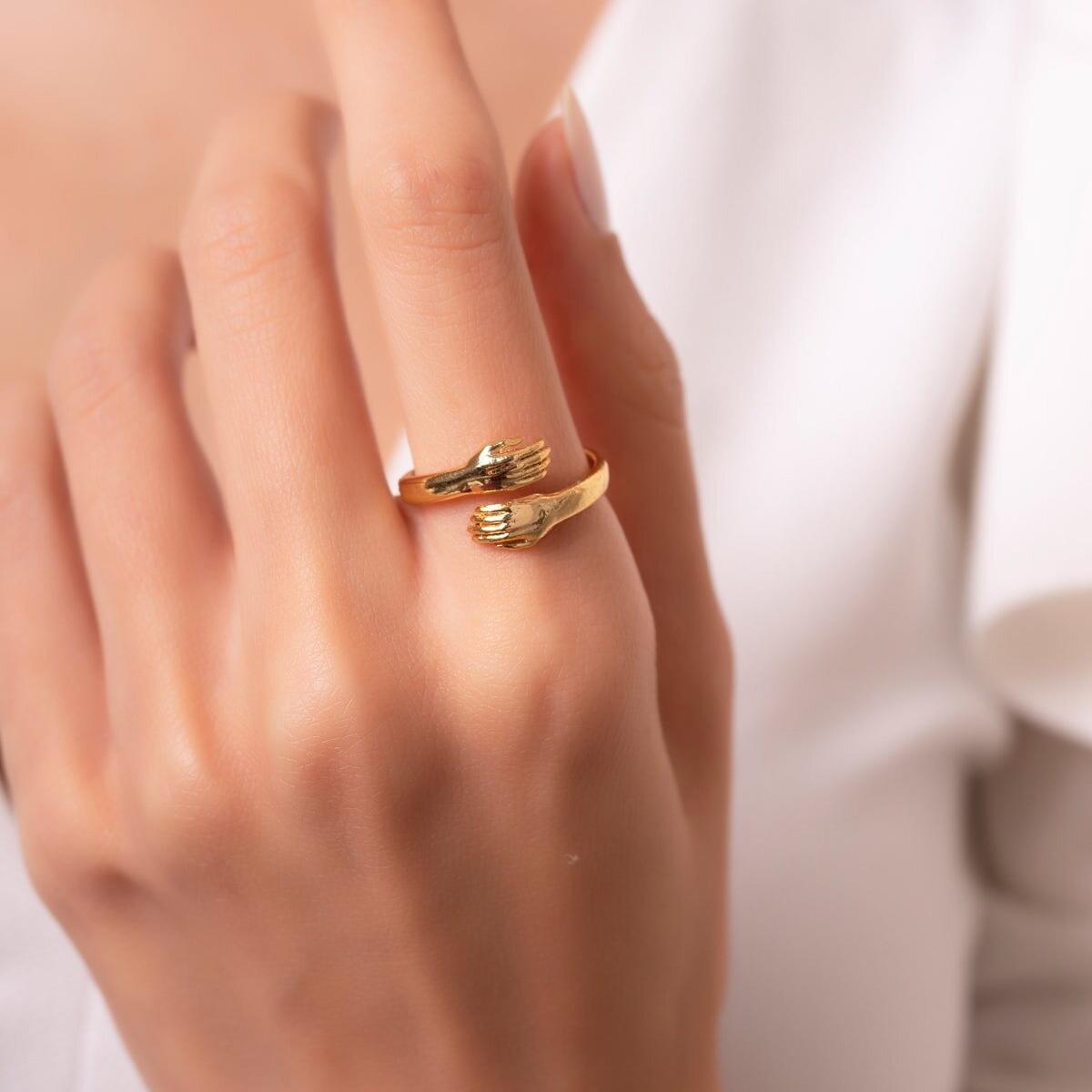 Hug Ring Adjustable Ring Gift for Women