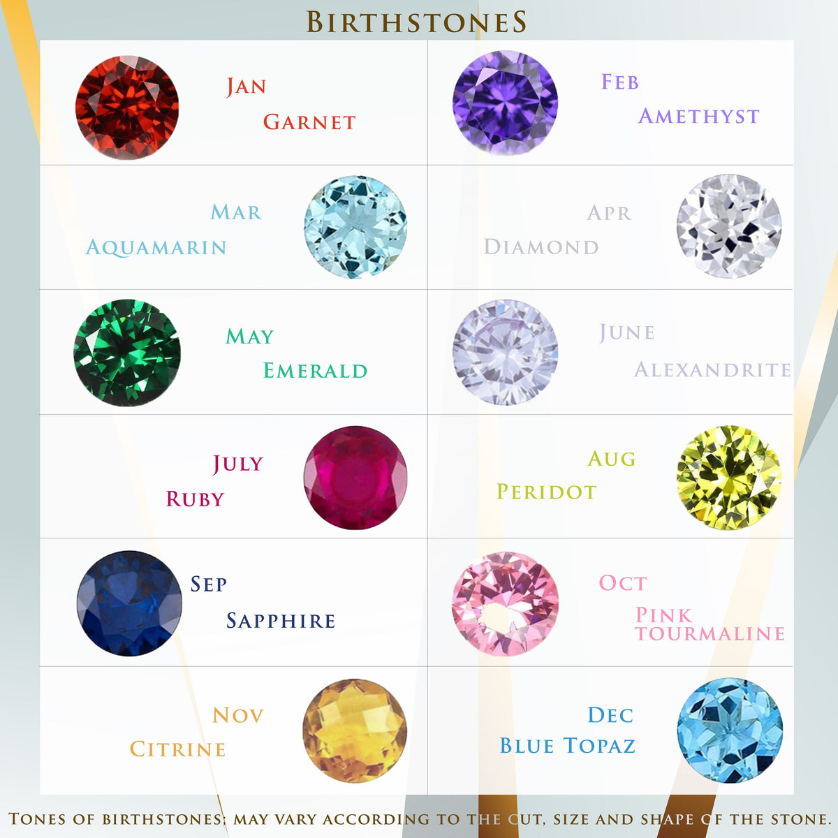 Infinity Ring - Personalized Birthstone Ring, Gift For Mother