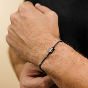 Custom Dad Bracelet With Kids Name, Family Name Bracelet