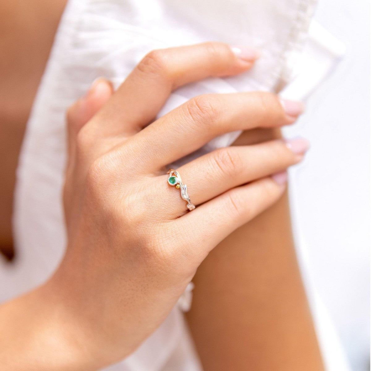 Personalized Birthstone Ring