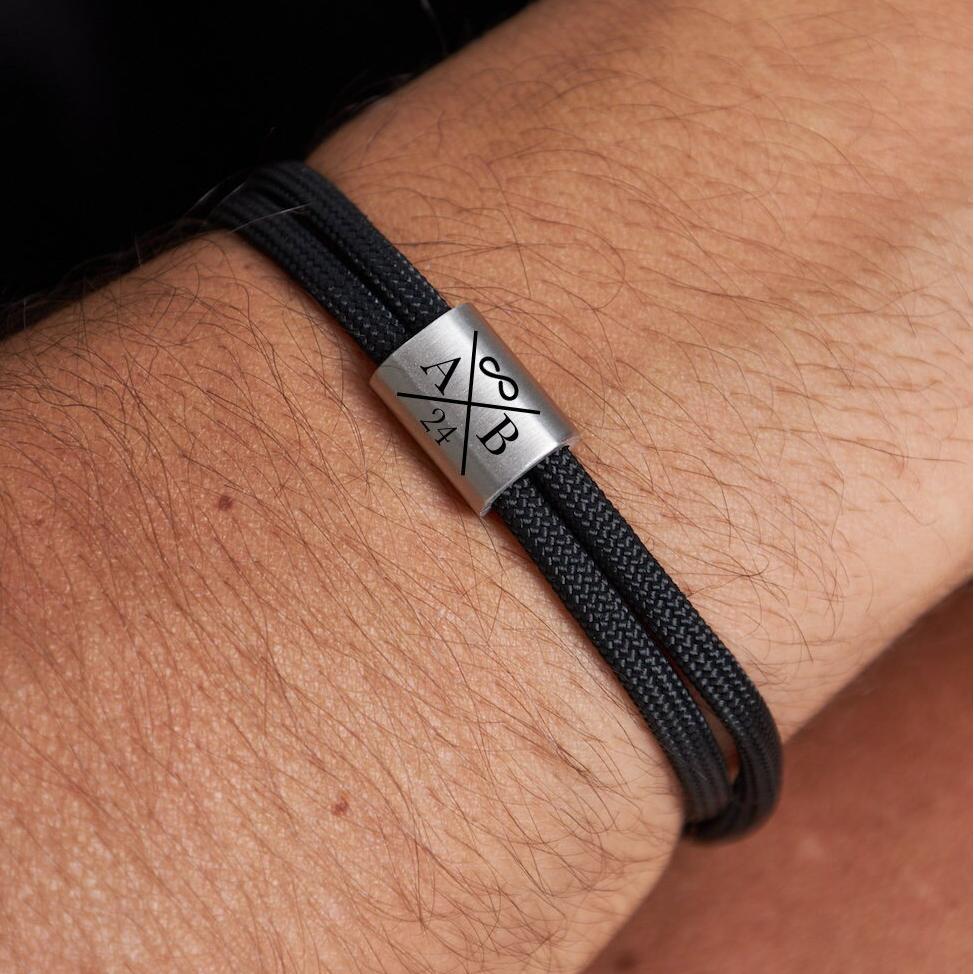 Personalized Sailing Rope Bracelet For Couples