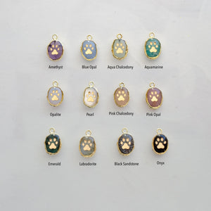 Paw Print Necklace Pet Necklace