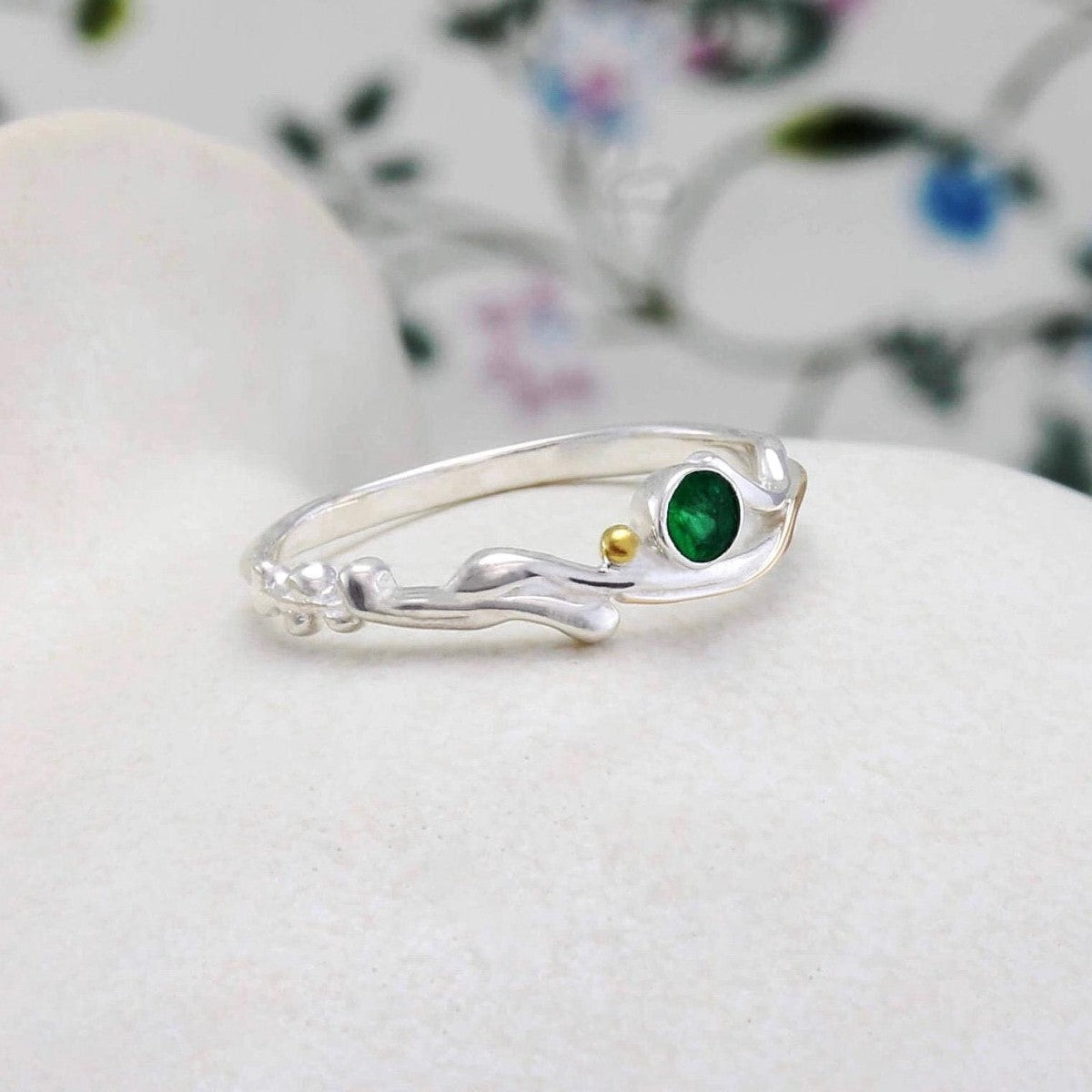 Personalized Birthstone Ring