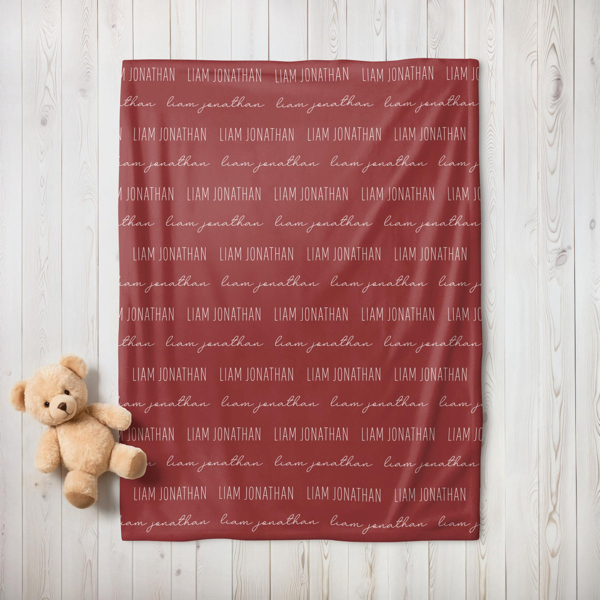 Custom Baby Blanket with Name, Personalized Name Blanket, Newborn Hospital Blanket, Custom Baby Gift, Baby Name Swaddle