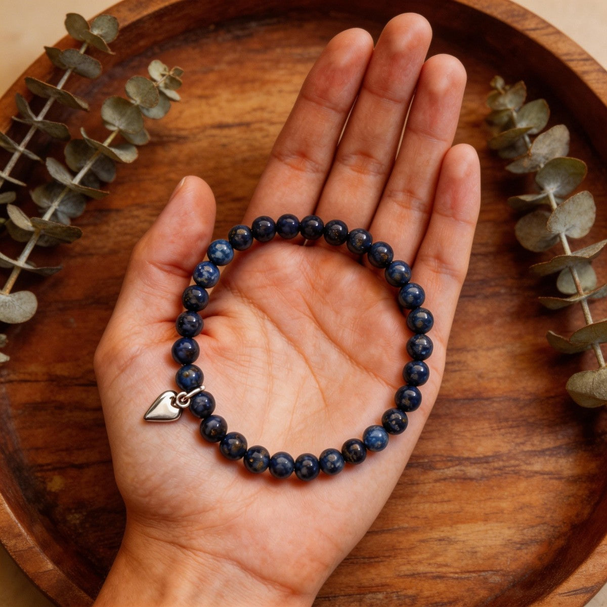 For My Wonderful Friend Bracelet, Lapis Friendship Bracelet With Card, Ladies Bracelet