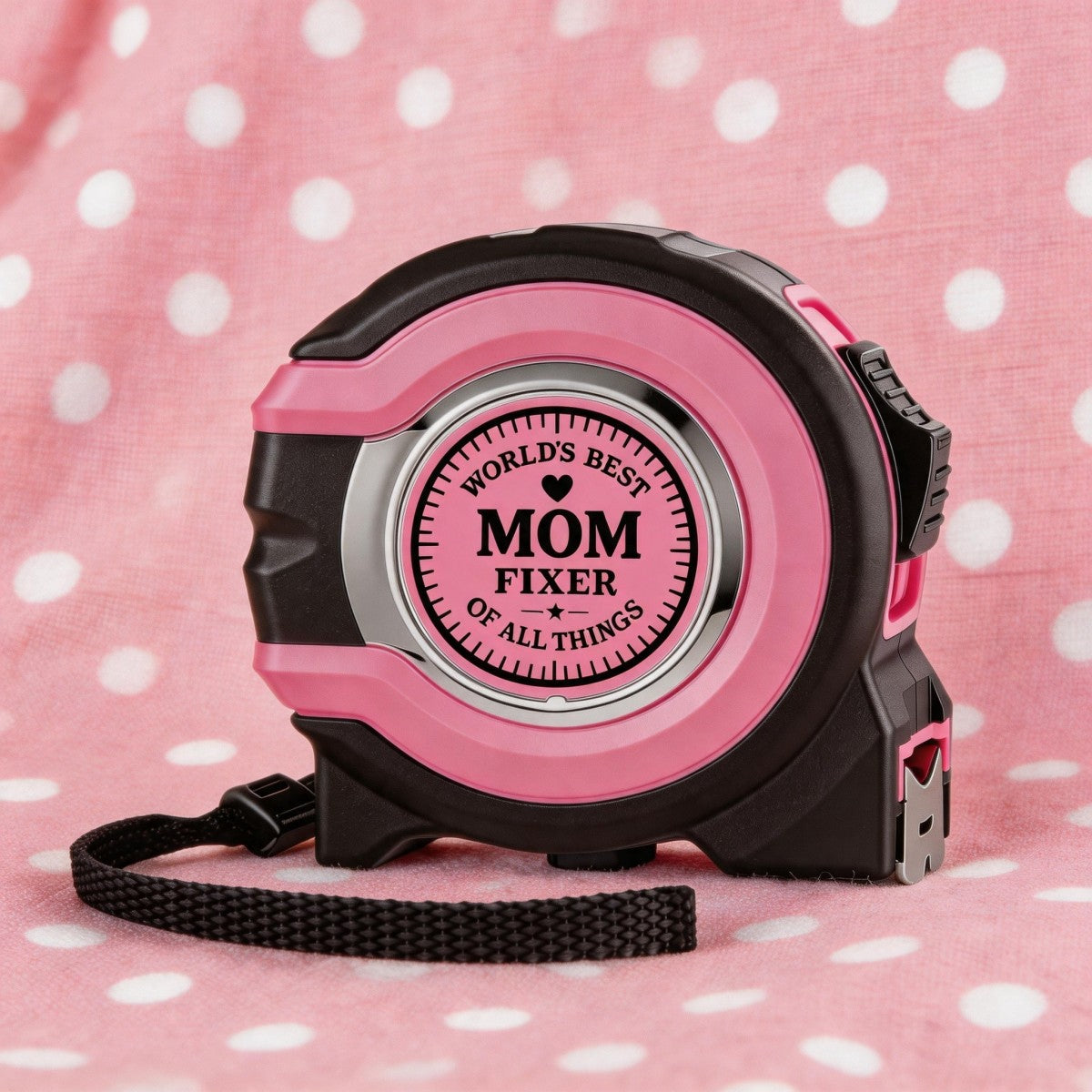 Personalized Pink Tape Measure – Sewing Quilting Gift for Mom