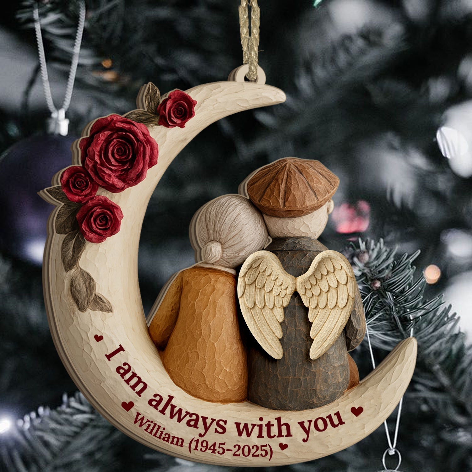 I Am Always With You - Personalized Acrylic Ornament