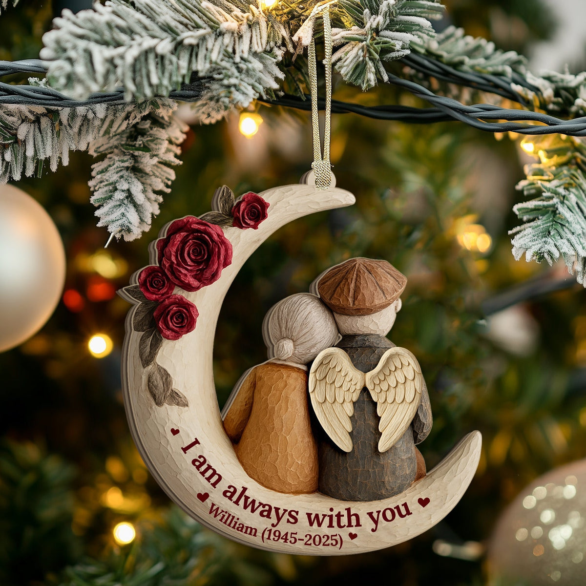 I Am Always With You - Personalized Acrylic Ornament