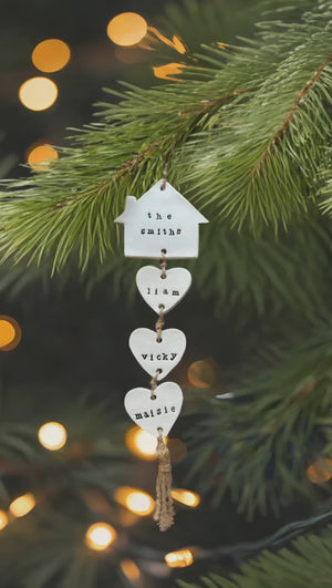 Engraved Name Family Member Personalized Gift, Housewarming Gift