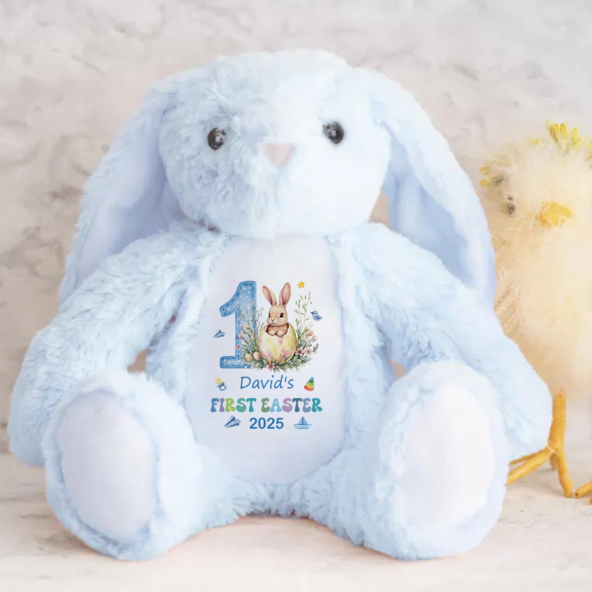 Baby's First Easter Personalized Stuffed Bunny